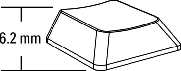 Preview: Sharkoon PureWriter RGB TKL Kailh Choc LOW BLUE Switch